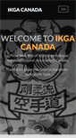 Mobile Screenshot of gojukai-canada.com